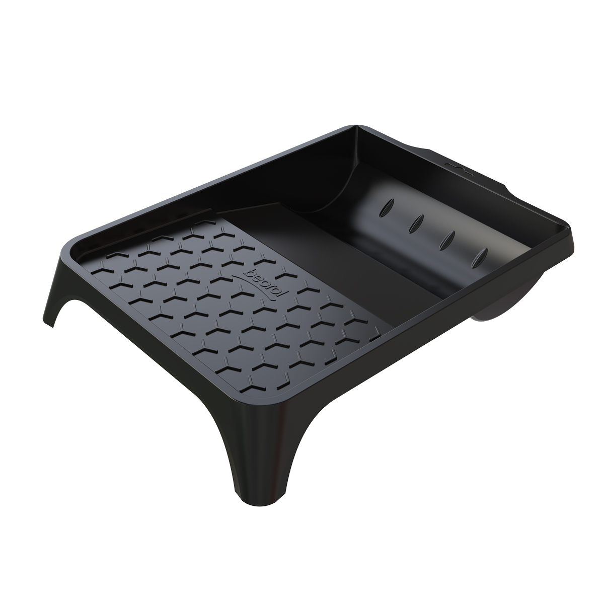 Download Plastic paint tray 36x26cm, black K36X26C | Beorol