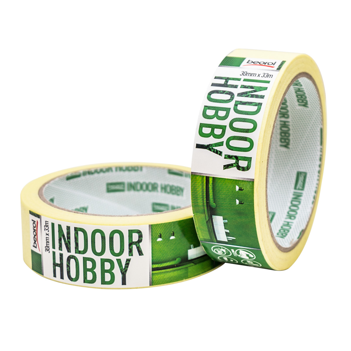 Masking tape Indoor Hobby 30mm x 33m, 60ᵒC MK30 Beorol d.o.o